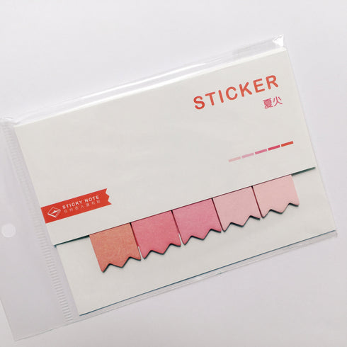 Angoo EARTH Short Sticky Notes Page Flags Index Tabs Banner Flags Notched Flags Page Marker | 80 Flags 2.25 X 0.60 inches