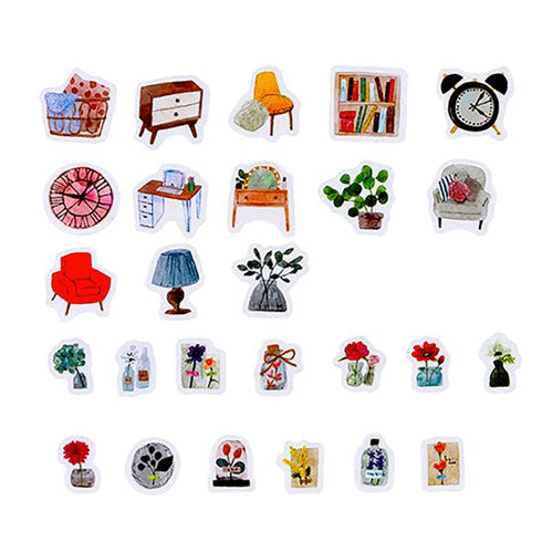 MY ROOM Kalo Bande Washi Tape Kit Masking Tape Kit Sticker Kit DOUBLE Roll | BDA573