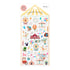 Midori Sticker Marché AMUSEMENT Park Carousel Circus Ferris Wheel Popcorn Elephant Washi Tape Stickers | 2454