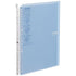 Kokuyo B5 Campus LIGHT BLUE B5 Smart Ring Binder Notebook SP706 26 Rings "Lay Flat" | 60 Sheets