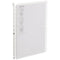 Kokuyo B5 Campus CLEAR B5 Smart Ring Binder Notebook SP706 26 Rings "Lay Flat" | 60 Sheets