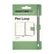 Leuchtturm 1917 Muted Colors SAGE GREEN Fabric Pen Loop | Self-Adhesive