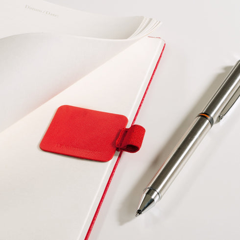 Leuchtturm 1917 Muted Colors BLACK Fabric Pen Loop | Self-Adhesive