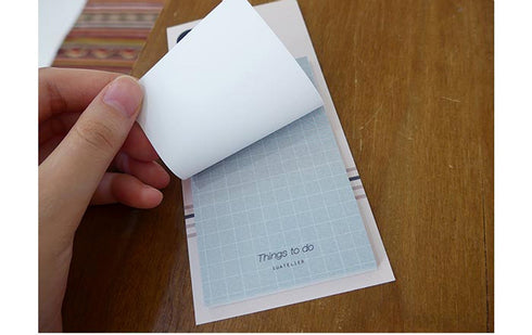 Suatelier Planner Sticky Notes BLUE 1904 | Daily Plan To Do List Things To Do