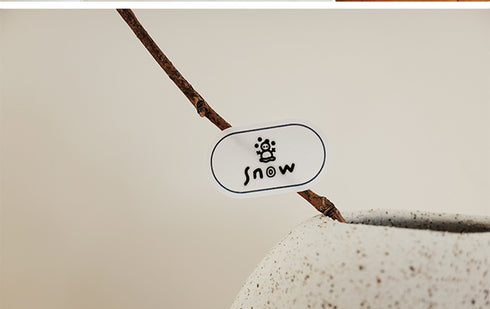 Suatelier Sonia PVC Transparent Stickers LOWERCASE Handwriting #1 Letter Stickers Word Stickers | 1119