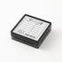 Midori Square Paintable Stamp Re-Inkable Self-Inking Stamp | MONEY TRACKING Ledger Receipt Blue Package