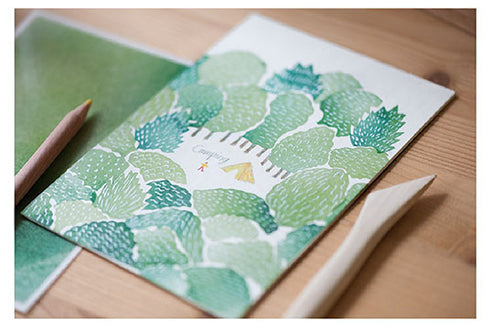 MU Lifestyle WOODEN PRESSURE Stick for Print-On Stickers Rub-On Stickers Transfer Stickers