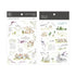 MU Lifestyle Print-On Stickers Rub -On Stickers Transfer Stickers Translucent Stickers 112 | Path Church House Trees