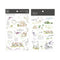 MU Lifestyle Print-On Stickers Rub -On Stickers Transfer Stickers Translucent Stickers 112 | Path Church House Trees