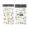 MU Lifestyle Print-On Stickers Rub -On Stickers Transfer Stickers Translucent Stickers 114 | My Little Oasis Home Leaves Home Furnishing