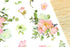 MU Lifestyle Print-On Stickers Rub -On Stickers Transfer Stickers Translucent Stickers 170 | Flowers Pink Flowers Peach Flowers Roses