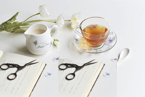 MU Lifestyle Print-On Stickers Rub-On Stickers Transfer Stickers CRYSTAL Stickers 016 | Brush Lettering Calligraphy Phrases Positivity