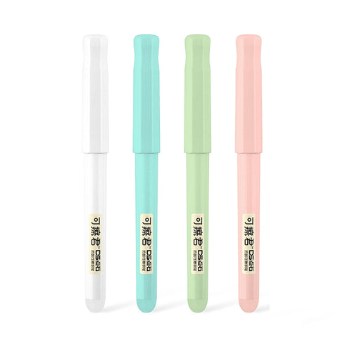 Dianshi ERASABLE Fountain Pen BLUE BLACK ink Cartridges