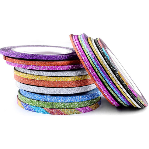 Super Skinny 3mm Glitter Washi Tape Red Glitter Washi Tape Gold Glitter Washi Tape Pink Glitter Washi Tape Silver Glitter Washi Tape Pink