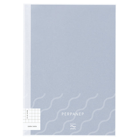 Kokuyo A5 PERPANEP 5mm GRID Lay Flat Sarasara Paper Notebook Forest Certified Paper Eco-Friendly | 60 Sheets PER-MS106S5M
