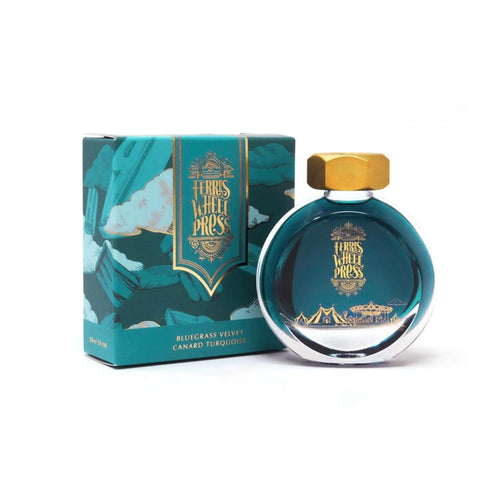 Ferris Wheel Press BLUEGRASS VELVET Fountain Pen Ink Dip Pen Ink Calligraphy Ink Bottle Ink | 38ml
