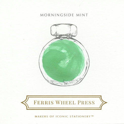 Ferris Wheel Press The MORNINGSIDE Collection 3 Pack Charger Samples Fountain Pen Ink Dip Pen Ink Bottle Ink | Three 5ml Bottles MMB