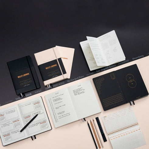 Leuchtturm1917 BLACK A5 Bullet Journal Edition 2 BUJO 2.0 | 120gsm 210 X 148mm 363573