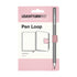 Leuchtturm 1917 Muted Colors SAGE GREEN Fabric Pen Loop | Self-Adhesive