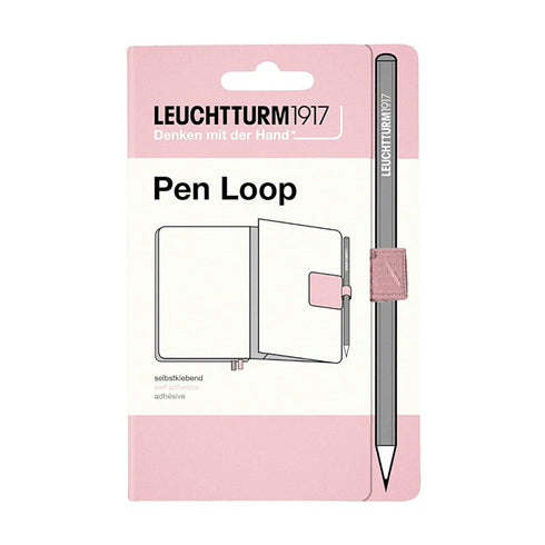 Leuchtturm 1917 Muted Colors SAGE GREEN Fabric Pen Loop | Self-Adhesive