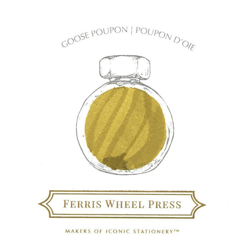 Ferris Wheel Press The MOSS PARK Collection 3 Pack Charger Samples Fountain Pen Ink Dip Pen Ink Bottle Ink | Three 5ml Bottles BDB