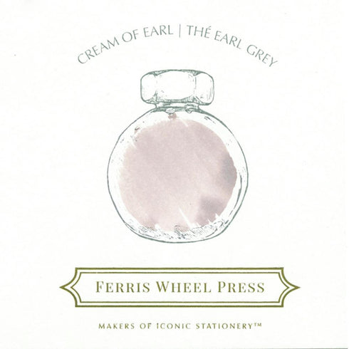 Ferris Wheel Press CREAM Of EARL Fountain Pen Ink Dip Pen Ink Calligraphy Ink Bottle Ink | 38ml