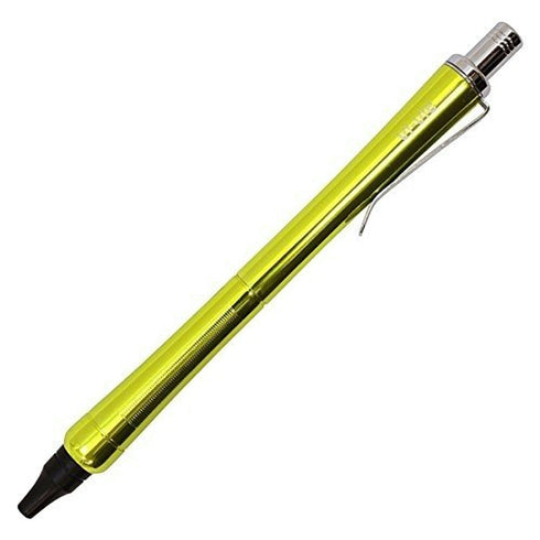Ohto Vi-Vic YELLOW 0.7mm Aluminum Needlepoint Pen Ballpoint Pen Black Ink | NPB-407V