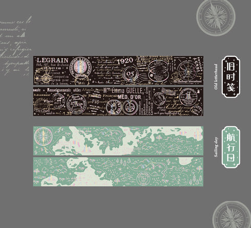 Vientiane IRIDESCENT FOIL Butterfly Insect Bugs Rainbow Foil Metallic Foil Washi Tape