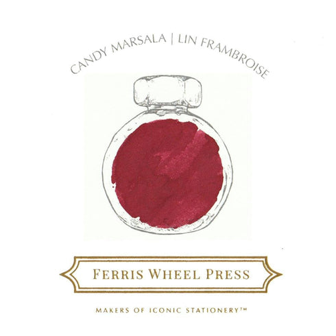 Ferris Wheel Press The CANDY COLLECTON 3 Pack Charger Samples Ink Set Fountain Pen Ink Dip Pen Ink | Three 5ml Bottles PDB