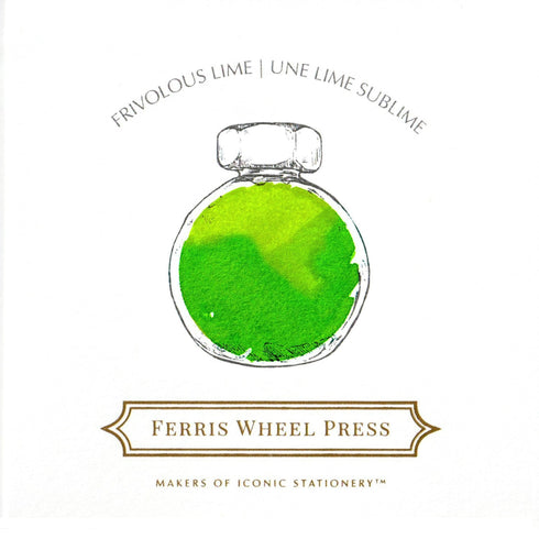 Ferris Wheel Press FRESH SQUEEZED Collection 3 Pack Charger Samples Fountain Pen Ink Dip Pen Ink Bottle Ink | Three 5ml Bottles FSS