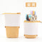 ANGOO BLUE Retractable Standing Pen Case Pencil Case Retractable Case Storage Case Durable en Case | 185mm X 125mm X 85mm X 65mm
