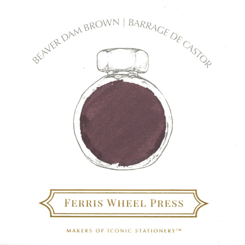 Ferris Wheel Press The MOSS PARK Collection 3 Pack Charger Samples Fountain Pen Ink Dip Pen Ink Bottle Ink | Three 5ml Bottles BDB