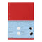 Stalogy A5 RED Editor's Series 365Days DOT GRID Notebook Bullet Journal Bujo | S4148 184 Sheets 368 Pages