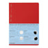 Stalogy A5 RED Editor's Series 365Days DOT GRID Notebook Bullet Journal Bujo | S4148 184 Sheets 368 Pages