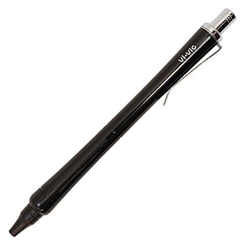Ohto Vi-Vic YELLOW 0.7mm Aluminum Needlepoint Pen Ballpoint Pen Black Ink | NPB-407V