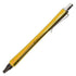 Ohto Vi-Vic YELLOW 0.7mm Aluminum Needlepoint Pen Ballpoint Pen Black Ink | NPB-407V