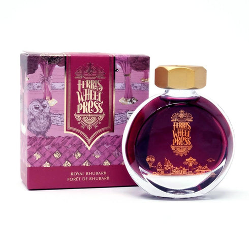Ferris Wheel Press ROYAL RHUBARB Fountain Pen Ink Dip Pen Ink Calligraphy Ink Bottle Ink | 38ml