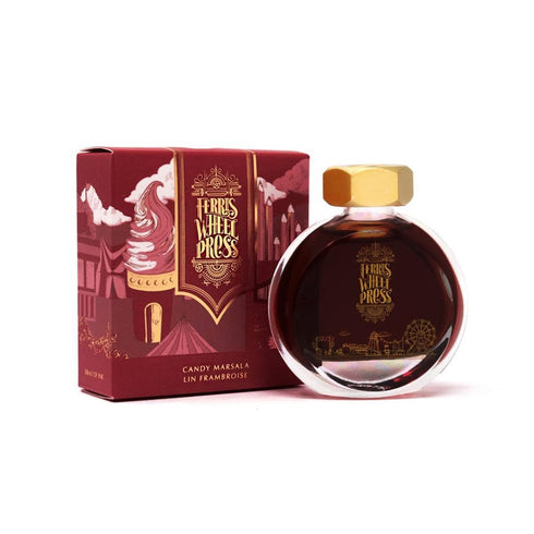 Ferris Wheel Press CANDY MARSALA Fountain Pen Ink Dip Pen Ink Calligraphy Ink Bottle Ink | 38ml
