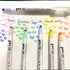 Kuretake Zig Clean Color Dot MILD Highlighter Colors PEACH Bliss Single-Sided Marker | TCSD-6100