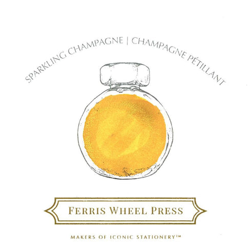 Ferris Wheel Press HOME & HOLLY Collection 3 Pack Charger Samples Shimmer Ink Set Fountain Pen Ink Dip Pen Ink | Three 5ml Bottles SPC