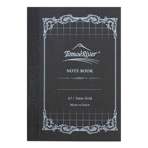 Sakae A7 Tomoe River 52 gsm 5mm Grid Lay Flat Notebook White Paper | TMR-A7NB-5HW 104mm X 74mm 96 sheets