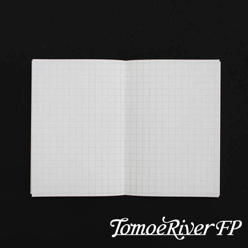 Sakae A7 Tomoe River 52 gsm 5mm Grid Lay Flat Notebook White Paper | TMR-A7NB-5HW 104mm X 74mm 96 sheets