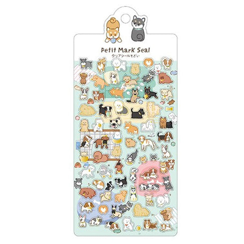 Kamio Japan Petit Mark Dog Stickers Petit Mark Stickers Puppy Stickers | 28983