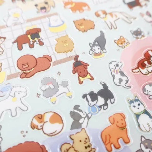 Kamio Japan Petit Mark Dog Stickers Petit Mark Stickers Puppy Stickers | 28983