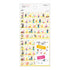 Midori Seal Collection Chat HEALTH MEAL Stickers Transparent Stickers Planner Stickers Healthy Living Exercise Rabbit Bunny | 2556