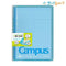 Kokuyo B5 Campus BLUE Cover Notebook Dotted 7 mm Rule 2 Pocket Folder Plastic Folder | 623A-B