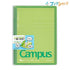 Kokuyo B5 Campus YELLOW Cover Notebook Dotted 7 mm Rule 2 Pocket Folder Plastic Folder | 623A-Y