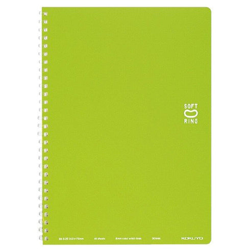 Kokuyo B5 Soft Ring VIOLET Notebook Dotted Line 6mm Rule | 40 Sheets SV301