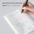 Stalogy A5 RED Editor's Series 365Days DOT GRID Notebook Bullet Journal Bujo | S4148 184 Sheets 368 Pages