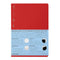 Stalogy A5 RED Editor's Series 1/2 Year Half Year DOT GRID Notebook Bullet Journal Bujo | S4152 96 Sheets 192 Pages